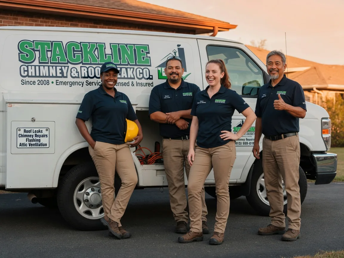 Chimney flashing repair company in Buckley, WA